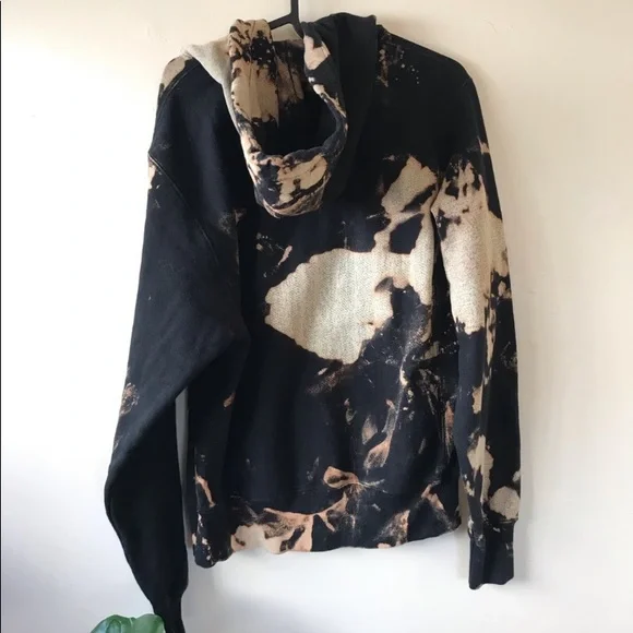 Acid washed champion hoodie